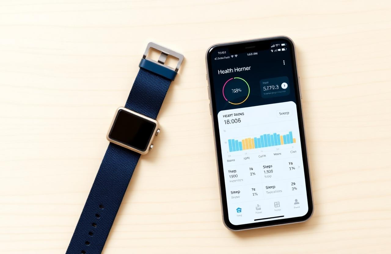Herz P1 companion health app on smartphone